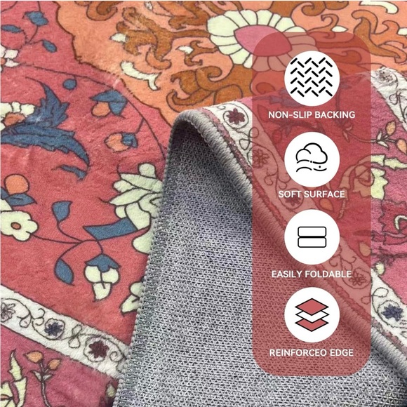 Beautiful Boho Rug - Picture 4 of 7